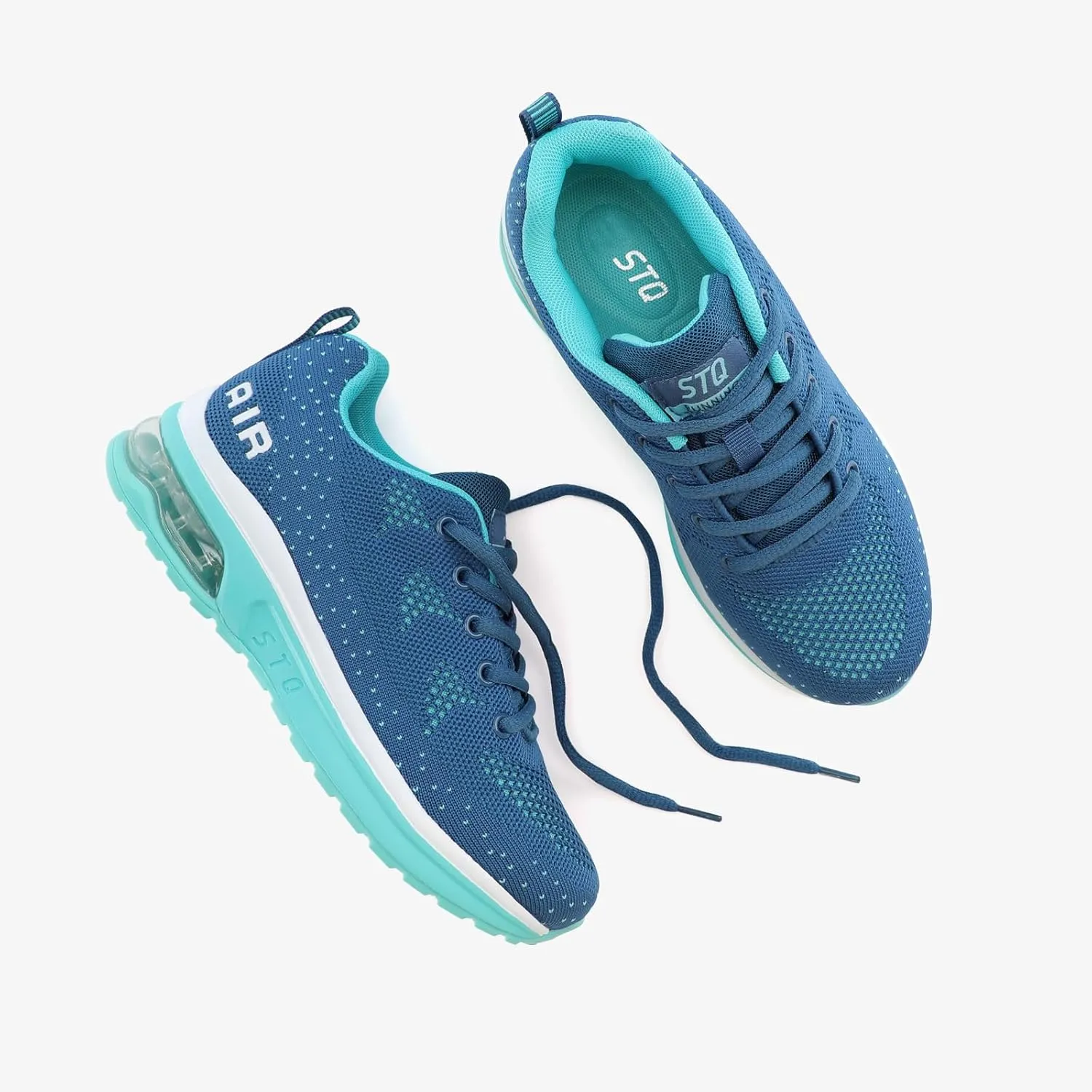 STQ Women's Running Shoes Lightweight Non Slip Walking Tennis Shoes Athletic Workout Gym Cross Training Sneakers