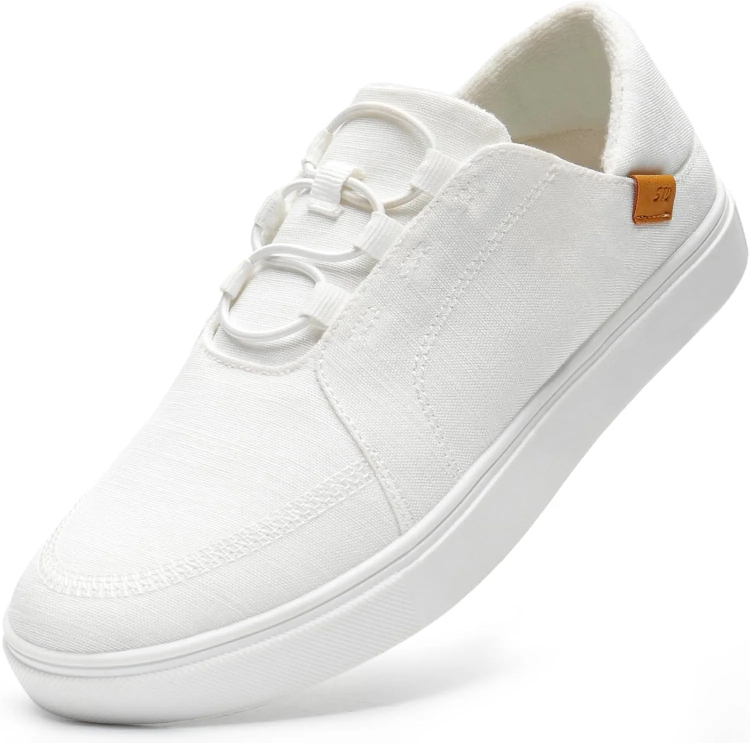 STQ Womens Slip On Casual Shoes for Women | Lightweight Canvas Sneakers | Memory Foam Loafers Shoes