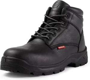 SUREWAY Mens Waterproof Soft/Steel Toe Work Boots/Shoes for Men,Full-Grain Leather,Oil/Slip Resistant,Lightweight,Anti-Fatigue for Standing/Walking All Day Long
