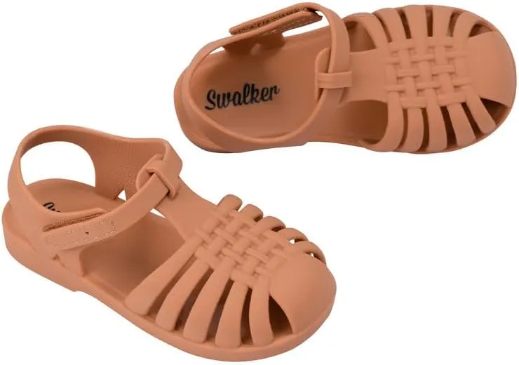 Swalker Children's Soft Jelly Sandals Kid's Sandals In Recyclable,Closed-Toe With Anti-Slip Sole, Easy Wear Sandals Boy's & Girl's sandals Summer & Beach