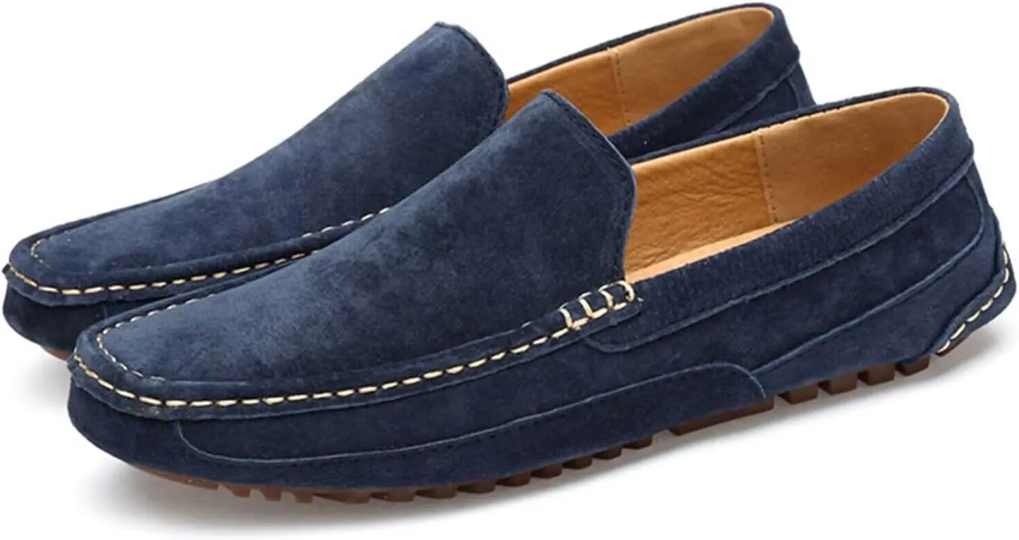 SywzX&xfybz Men's Penny Loafers Moccasin Driving Shoes Slip On Flats Boat Shoes