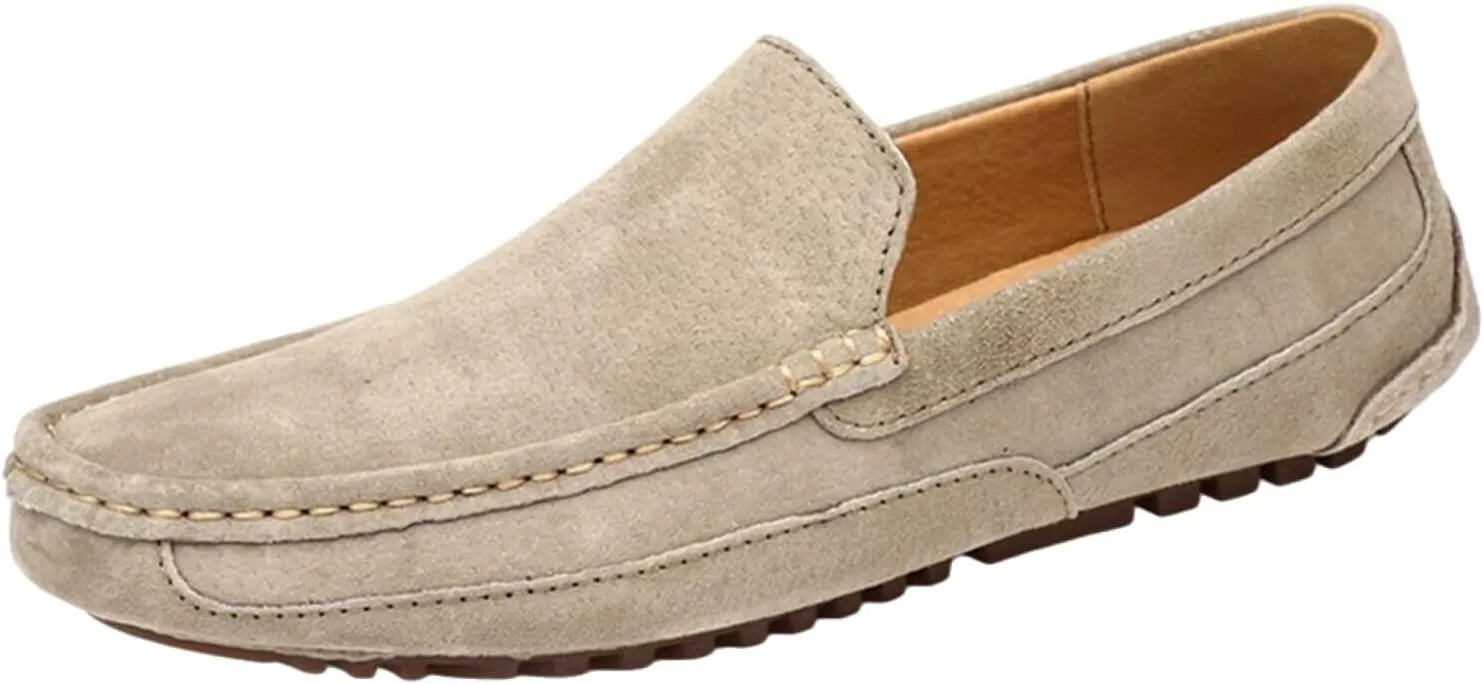 SywzX&xfybz Men's Penny Loafers Moccasin Driving Shoes Slip On Flats Boat Shoes