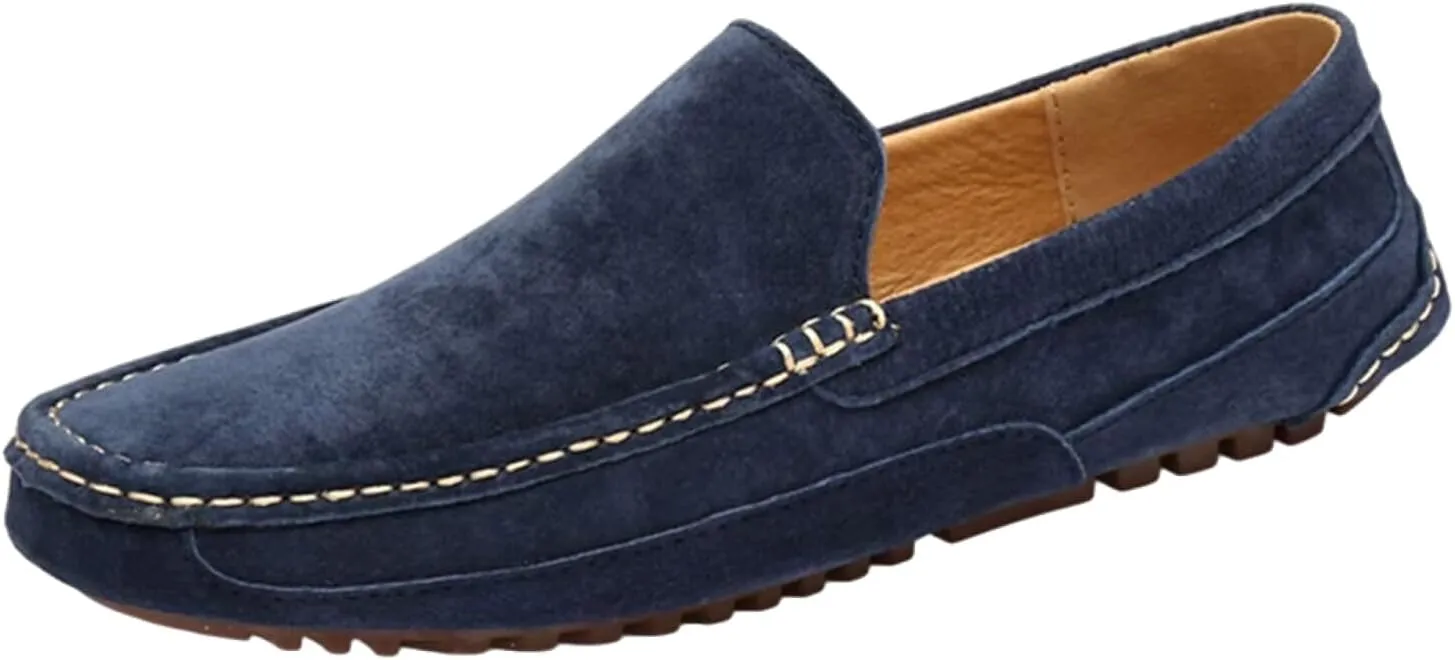 SywzX&xfybz Men's Penny Loafers Moccasin Driving Shoes Slip On Flats Boat Shoes