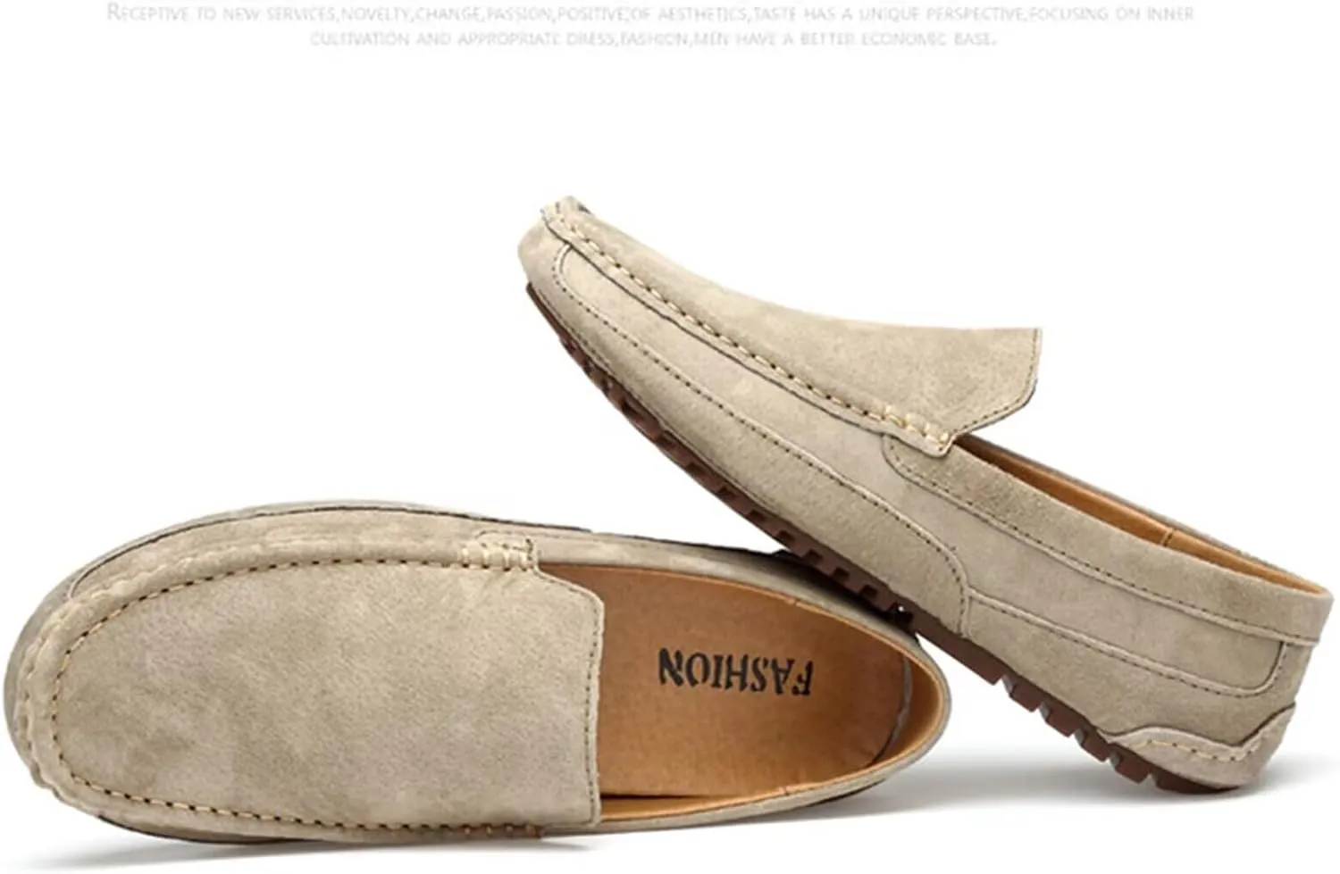 SywzX&xfybz Men's Penny Loafers Moccasin Driving Shoes Slip On Flats Boat Shoes
