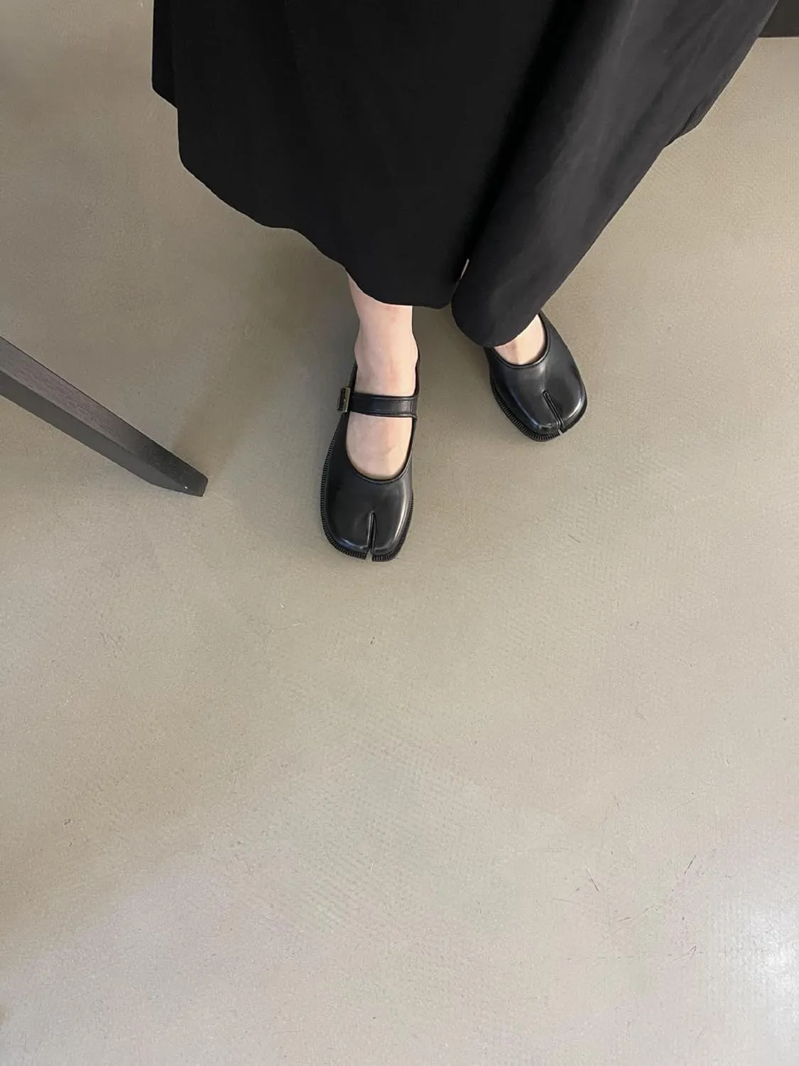 Tabi Shoes Women Mary Janes Ballet Flat Retro - Low Top Split Toe Sandals Cute Casual Comfortable Walking Lightweight Loafers Female Solid All-Match for Daily Wear Beach Travel Business Office