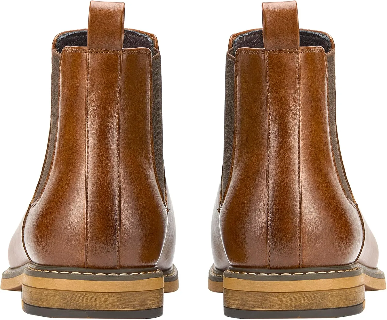 Temeshu Men's Chelsea Boots Casual Dress Boots Ankle Slip On Boots for Men MS25