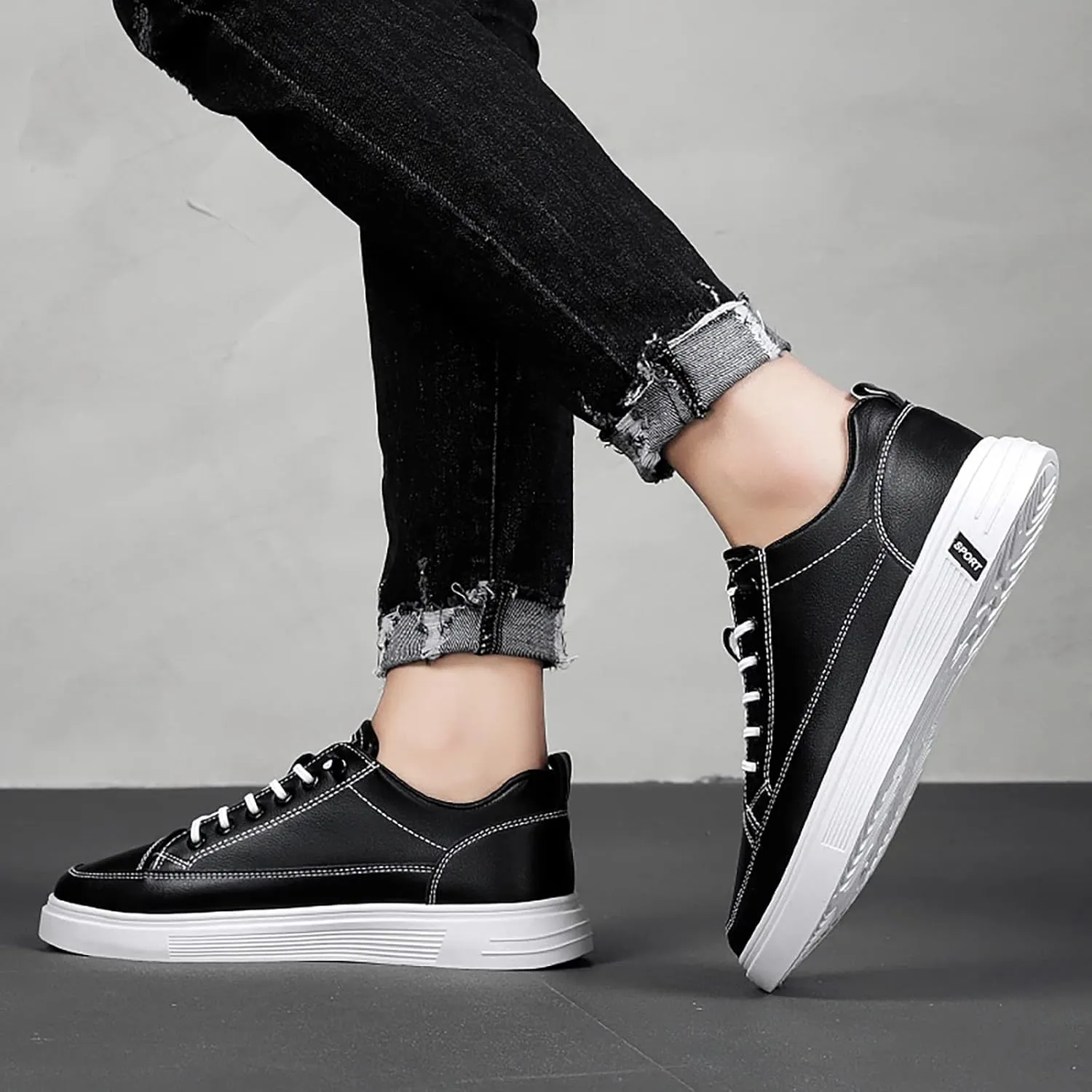 Tennis Shoes for Men Mens Training Sneakers Lightweight Sport Gym Jogging Walking Sneakers Mens Slip on Shoes