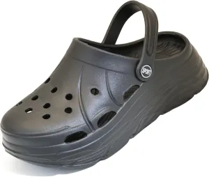 Thick Sole Platform Clogs for Women, Ultra Lightweight Garden Shoes for Girls, Summer Sandals Slip Resilient Arch Support Comfy Waterproof Casual Slip-on Slides Outdoor Beach Slippers Closed Toe Mules