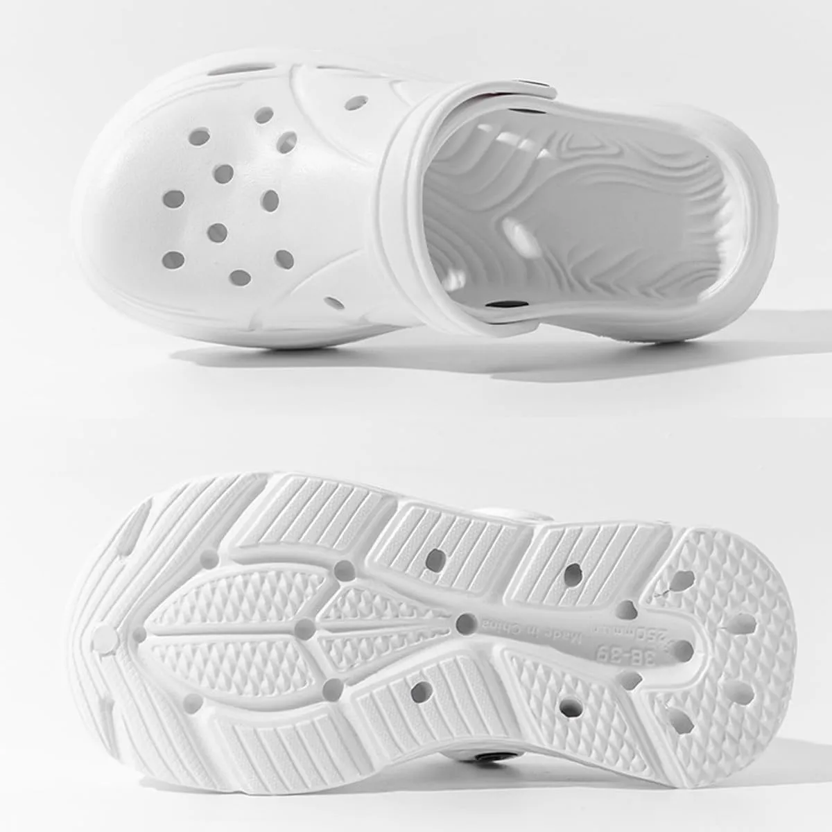 Thick Sole Platform Clogs for Women, Ultra Lightweight Garden Shoes for Girls, Summer Sandals Slip Resilient Arch Support Comfy Waterproof Casual Slip-on Slides Outdoor Beach Slippers Closed Toe Mules