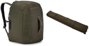 Thule RoundTrip Boot Backpack 45L & RoundTrip Ski Roller 192cm Bundle