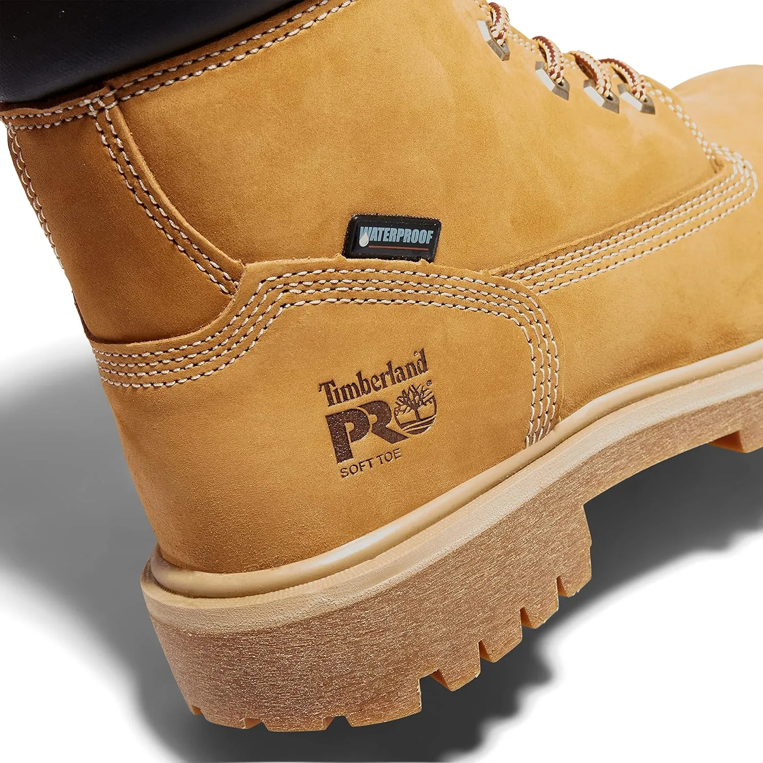 Timberland PRO Men's Direct Attach 6 Inch Soft Toe Insulated Waterproof Work Boot, Marigold