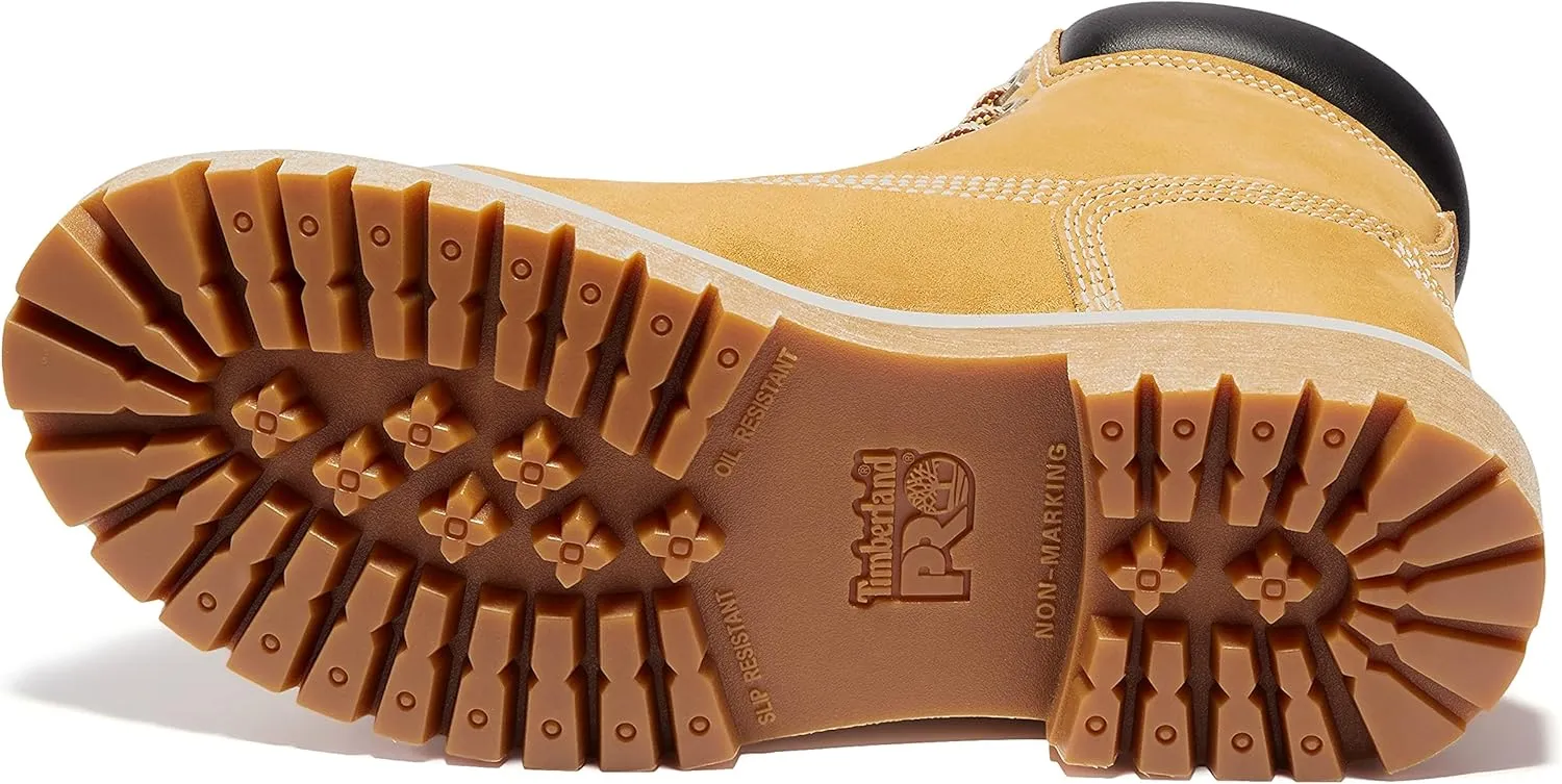 Timberland PRO Men's Direct Attach 6 Inch Soft Toe Insulated Waterproof Work Boot, Marigold