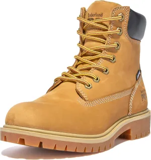 Timberland PRO Men's Direct Attach 6 Inch Soft Toe Insulated Waterproof Work Boot, Marigold