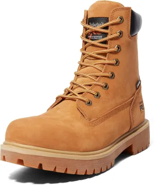 Timberland PRO mens Direct Attach 8 Inch Soft Toe Insulated Waterproof Industrial Work Boot