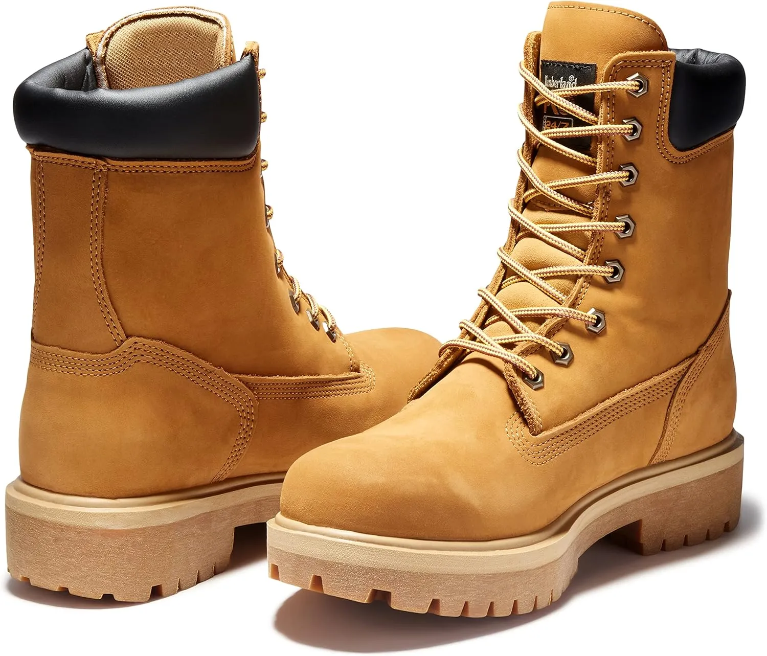 Timberland PRO mens Direct Attach 8 Inch Soft Toe Insulated Waterproof Industrial Work Boot