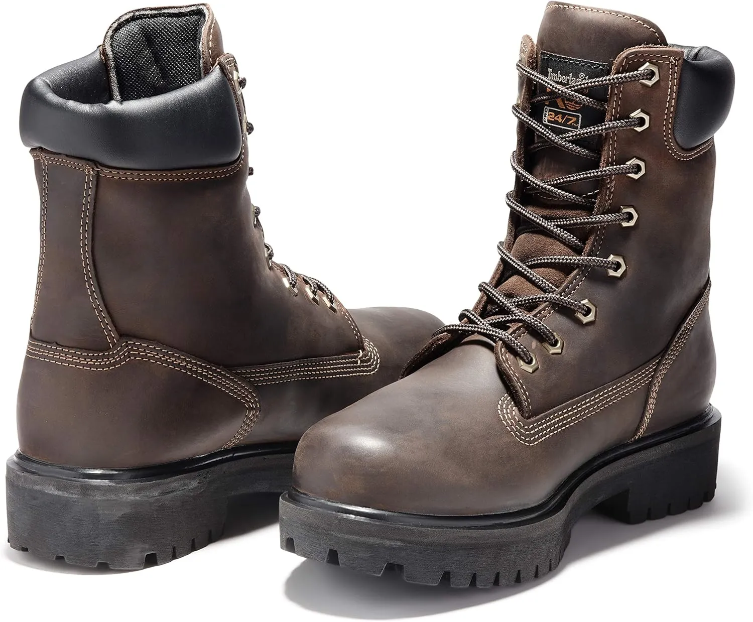 Timberland PRO mens Direct Attach 8 Inch Soft Toe Insulated Waterproof Industrial Work Boot
