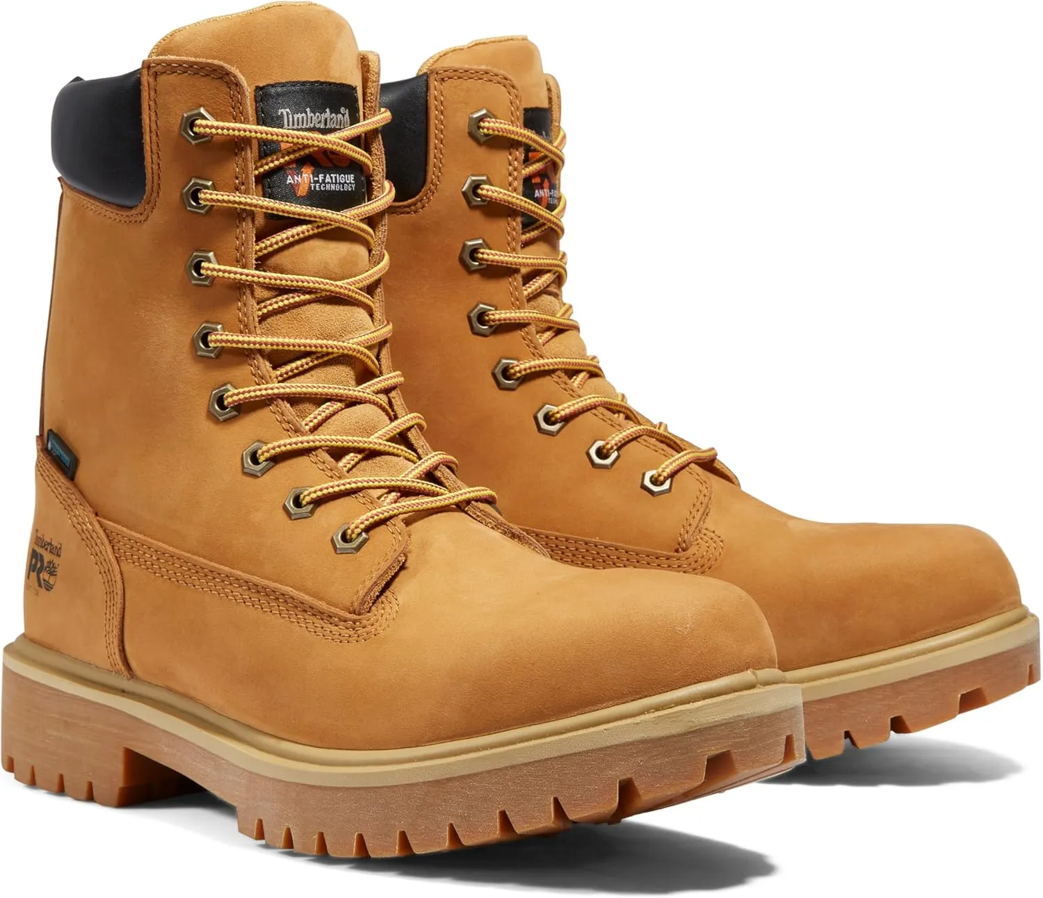 Timberland PRO mens Direct Attach 8 Inch Soft Toe Insulated Waterproof Industrial Work Boot