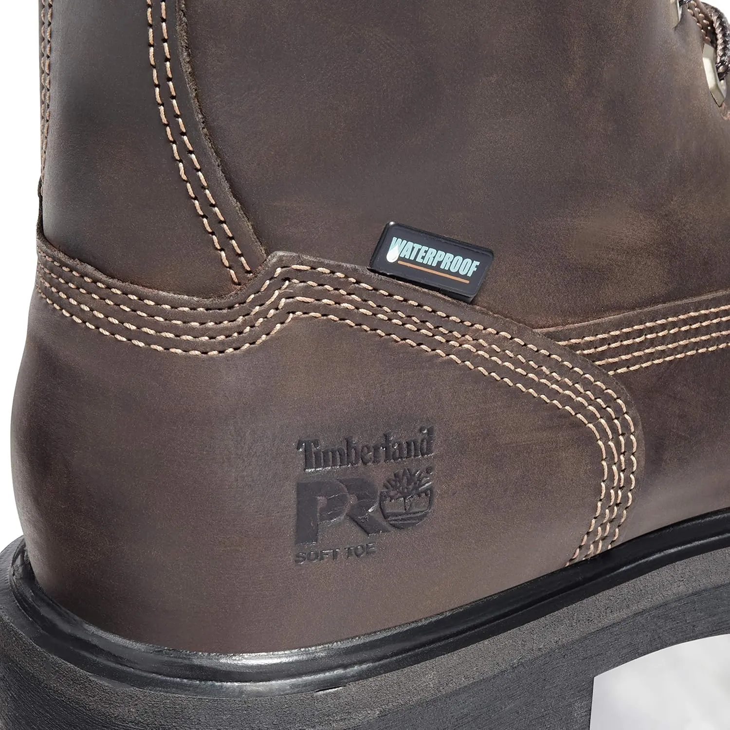 Timberland PRO mens Direct Attach 8 Inch Soft Toe Insulated Waterproof Industrial Work Boot