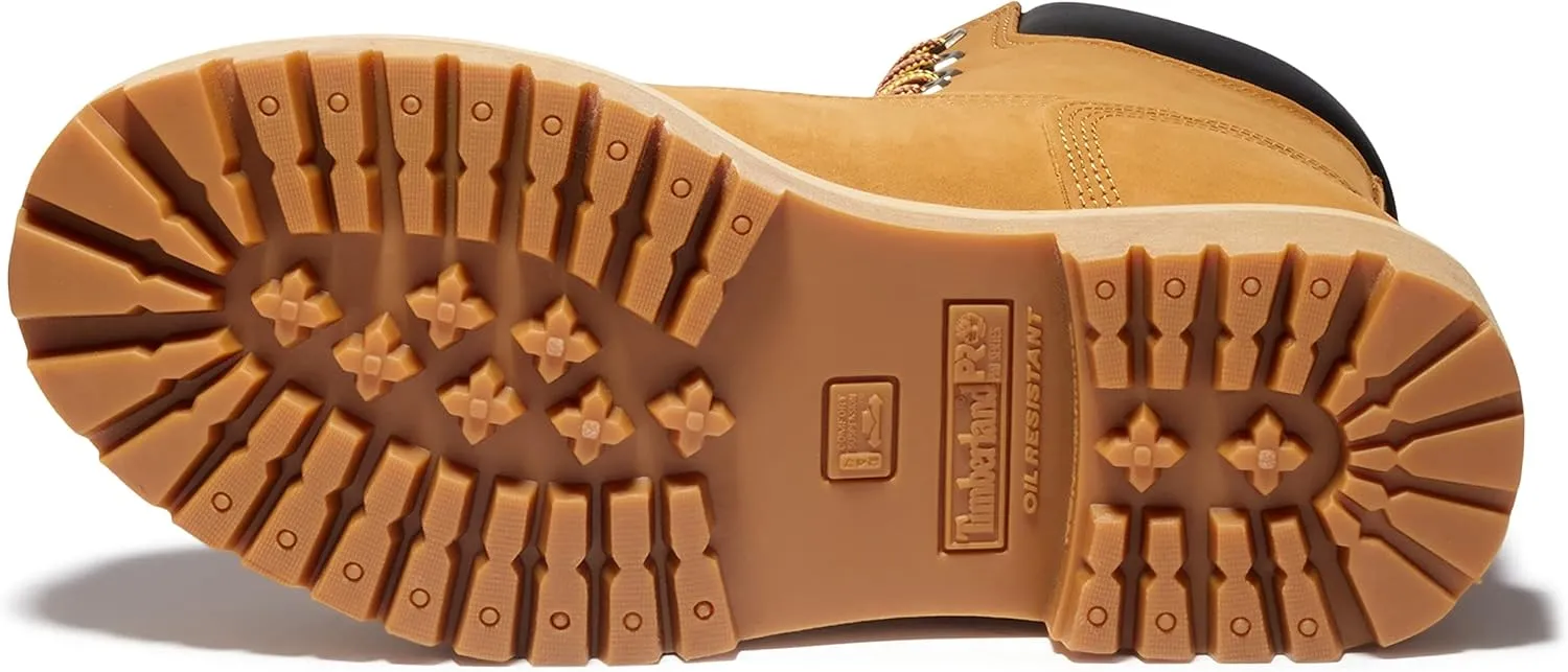 Timberland PRO mens Direct Attach 8 Inch Soft Toe Insulated Waterproof Industrial Work Boot