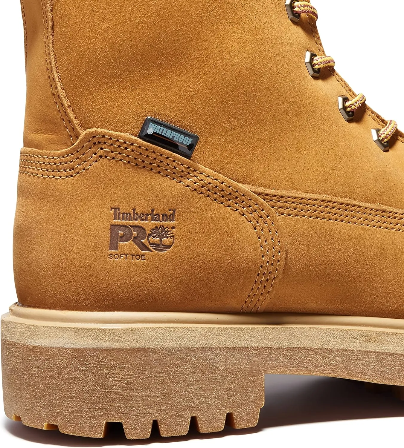 Timberland PRO mens Direct Attach 8 Inch Soft Toe Insulated Waterproof Industrial Work Boot