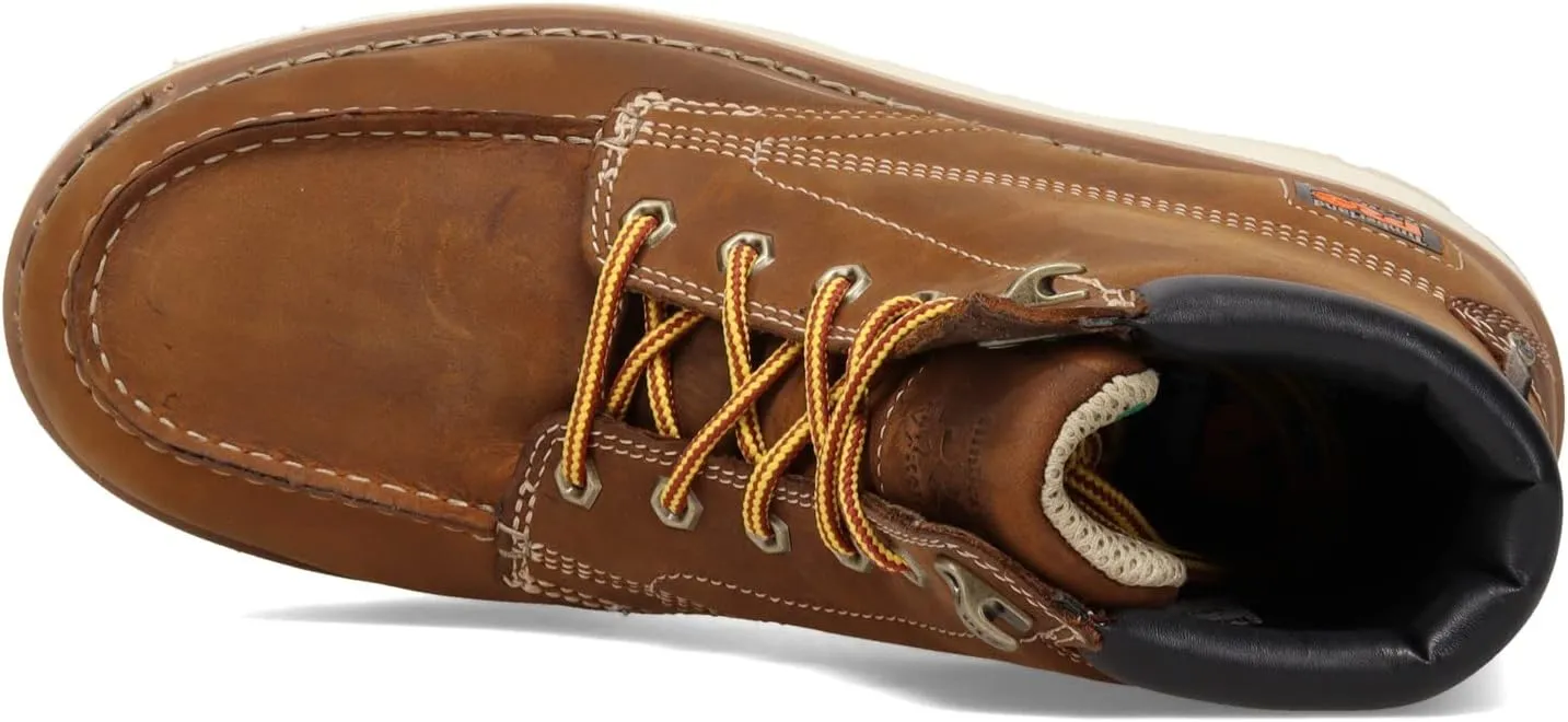 Timberland PRO mens Gridworks 6 Inch Soft Toe Waterproof Industrial Wedge Work Boot