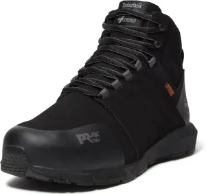 Timberland PRO Men's Radius Mid Internal Met Guard Composite Safety Toe Industrial Athletic Work Shoe
