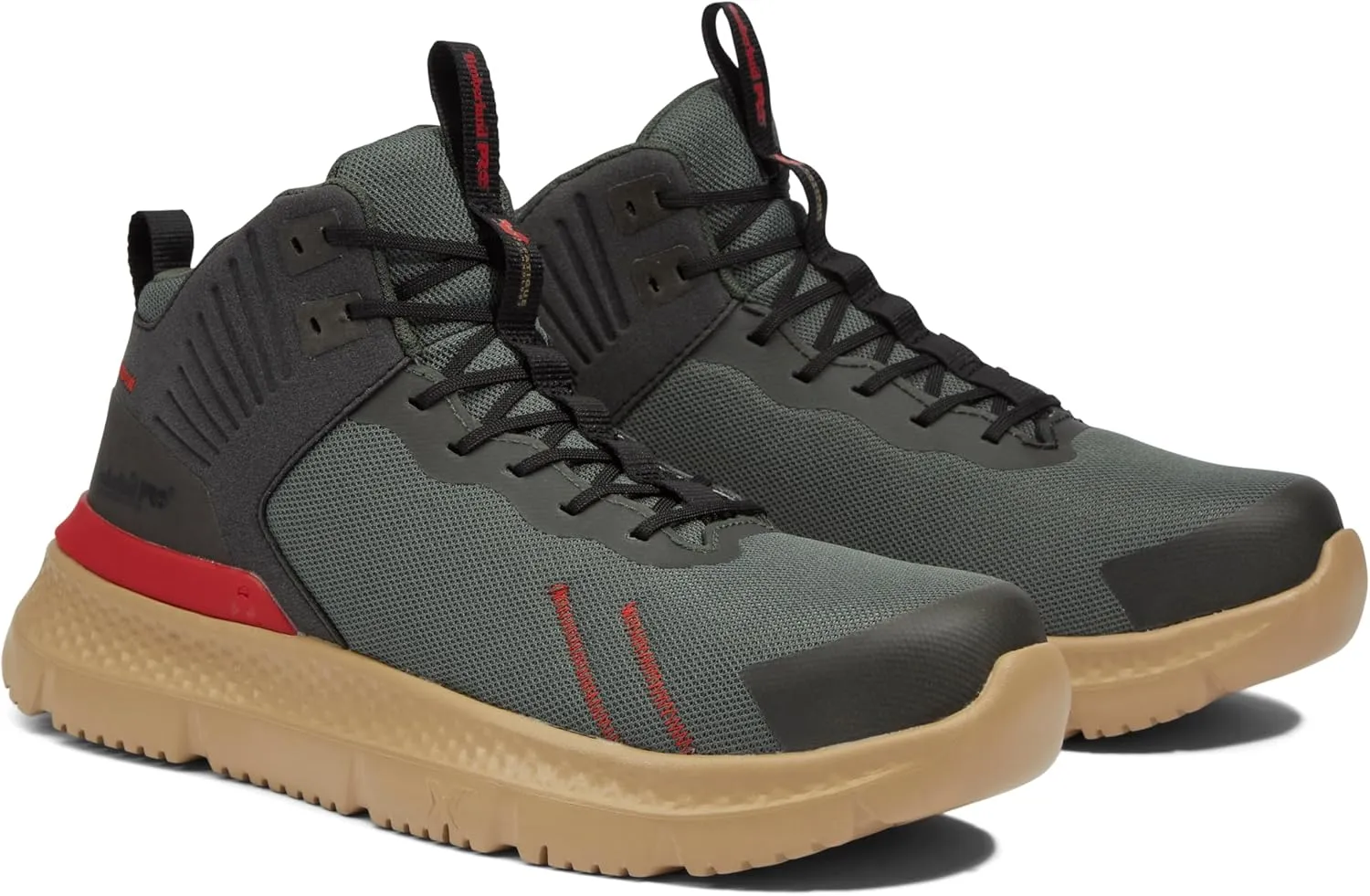 Timberland PRO Unisex-Adult Setra Mid Composite Safety Toe Industrial Athletic Work Shoe