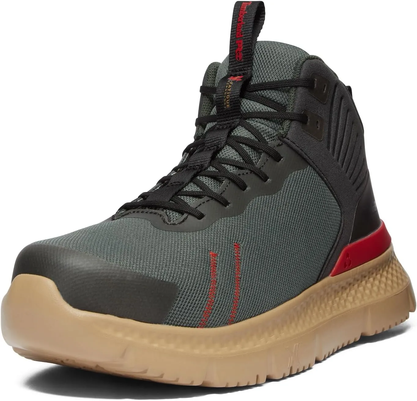 Timberland PRO Unisex-Adult Setra Mid Composite Safety Toe Industrial Athletic Work Shoe