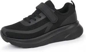 Tobfis Boys Girls Kids Arch Support Tennis Athletic Running Shoes Breathable Lightweight Strap Casual School Walking Sneakers(Toddler/Little Kid/Big Kid)