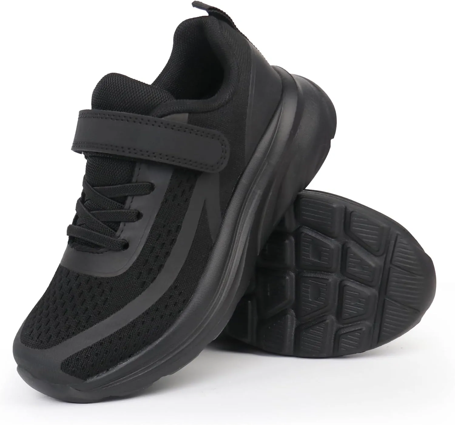 Tobfis Boys Girls Kids Arch Support Tennis Athletic Running Shoes Breathable Lightweight Strap Casual School Walking Sneakers(Toddler/Little Kid/Big Kid)