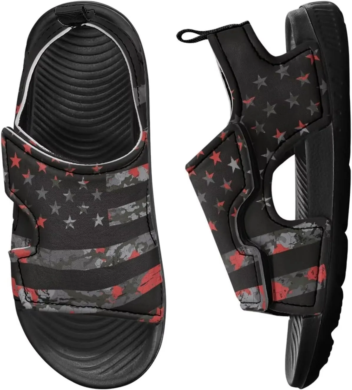 Toddler Boy Sandals Funny Summer Shoes for Kids Slip On Sandals