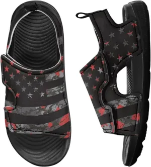 Toddler Boy Sandals Funny Summer Shoes for Kids Slip On Sandals