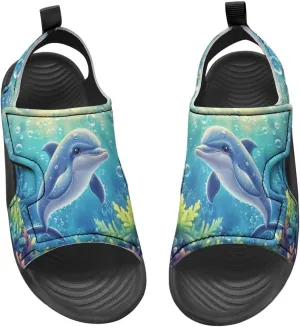 Toddler Sandals Girls Pool Slides Lightweight Summer Slippers for Kids