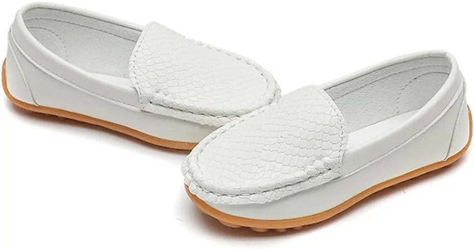 Toddler Slip-on Shoes Boys Loafers Candy Colors Girls Moccasins