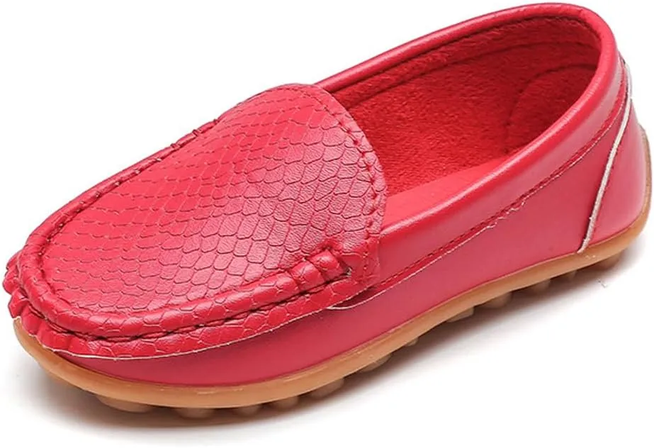 Toddler Slip-on Shoes Boys Loafers Candy Colors Girls Moccasins