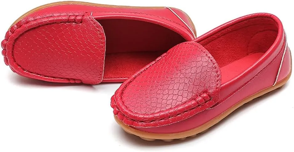 Toddler Slip-on Shoes Boys Loafers Candy Colors Girls Moccasins