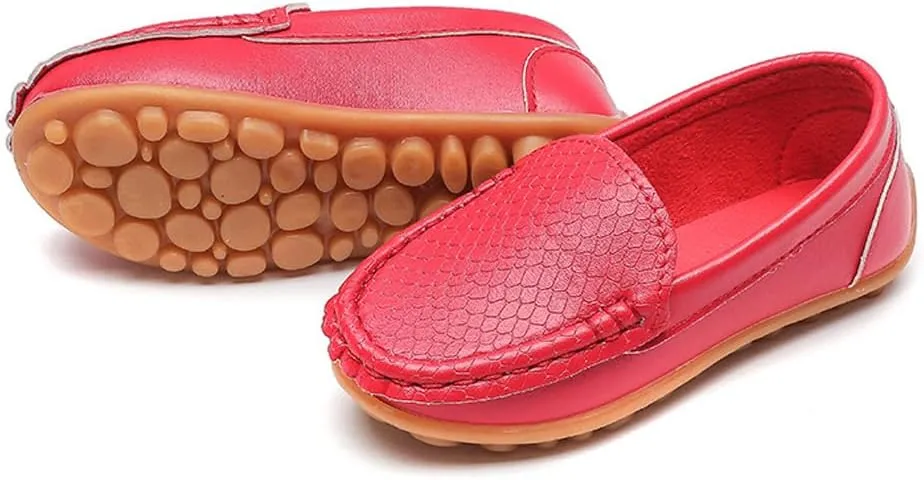 Toddler Slip-on Shoes Boys Loafers Candy Colors Girls Moccasins