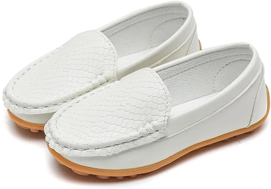 Toddler Slip-on Shoes Boys Loafers Candy Colors Girls Moccasins