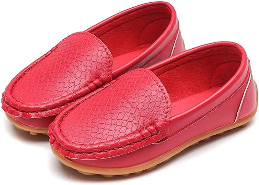Toddler Slip-on Shoes Boys Loafers Candy Colors Girls Moccasins