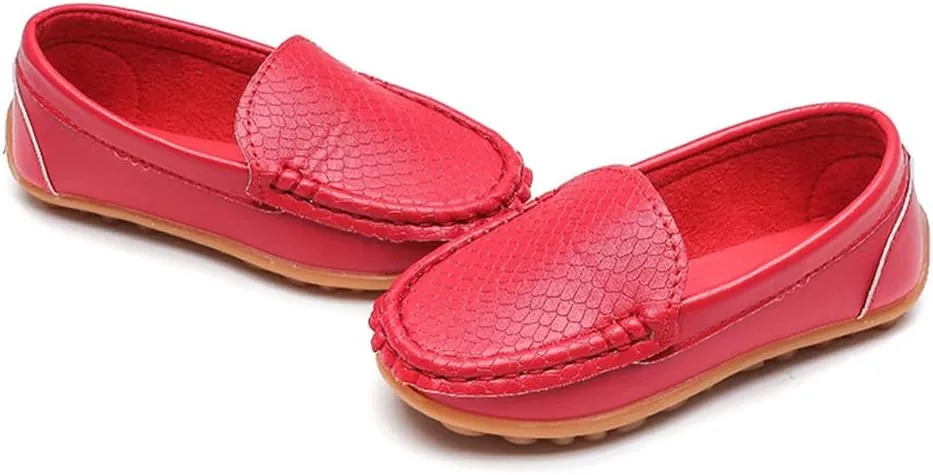 Toddler Slip-on Shoes Boys Loafers Candy Colors Girls Moccasins