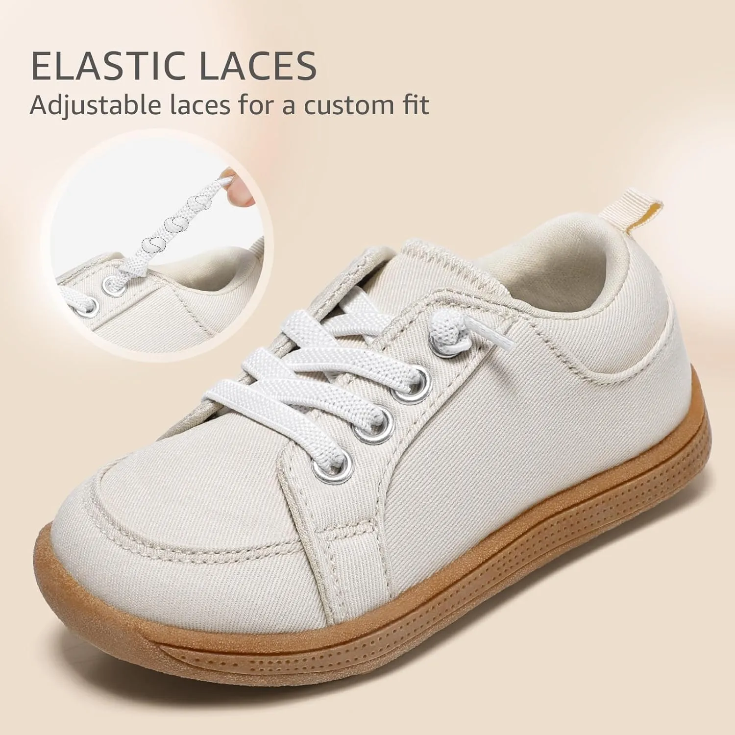 Toddler Wide Toe Box Barefoot Shoes: Boys Tennis Sneakers, First Walking Shoes, Flex Comfort Outdoor