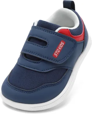 Toddler Wide Toe Box Shoes Barefoot Sneakers Girls Boys Zero Drop First Walking Running Tennis Grounding Shoes