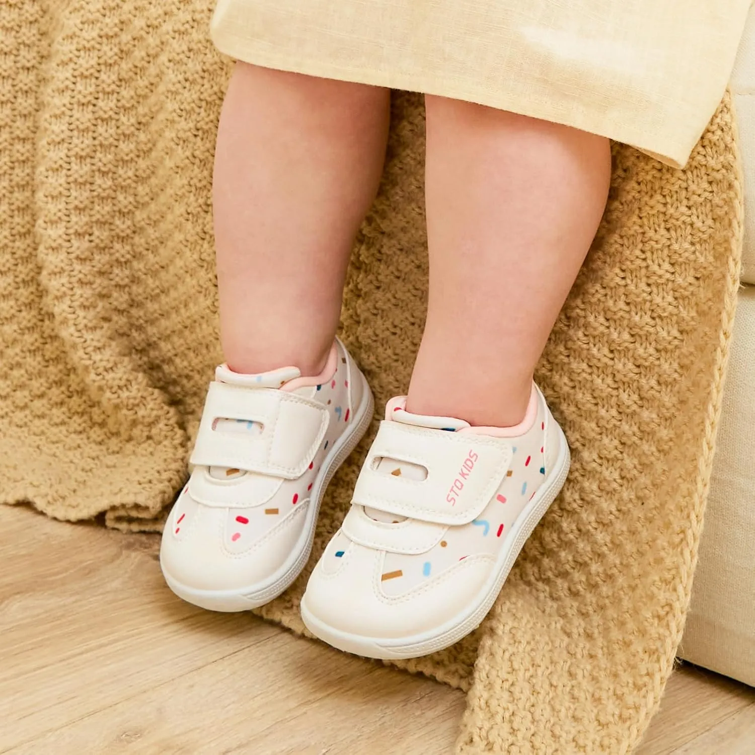 Toddler Wide Toe Box Shoes: Boys Barefoot Shoe Girl Sneakers Little Kids Tennis Non-Slip Zero Drop First Walking Breathable Running Athletic School Gym Sneaker