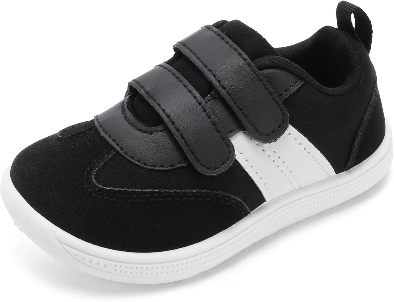 Toddler Wide Toe Box Shoes:Boys Barefoot Shoes Kids Walking Shoes Boy Sneakers Non-Slip Zero Drop Shoes,Toddler First Walking Shoes Comfort Tennis Outdoor Activities