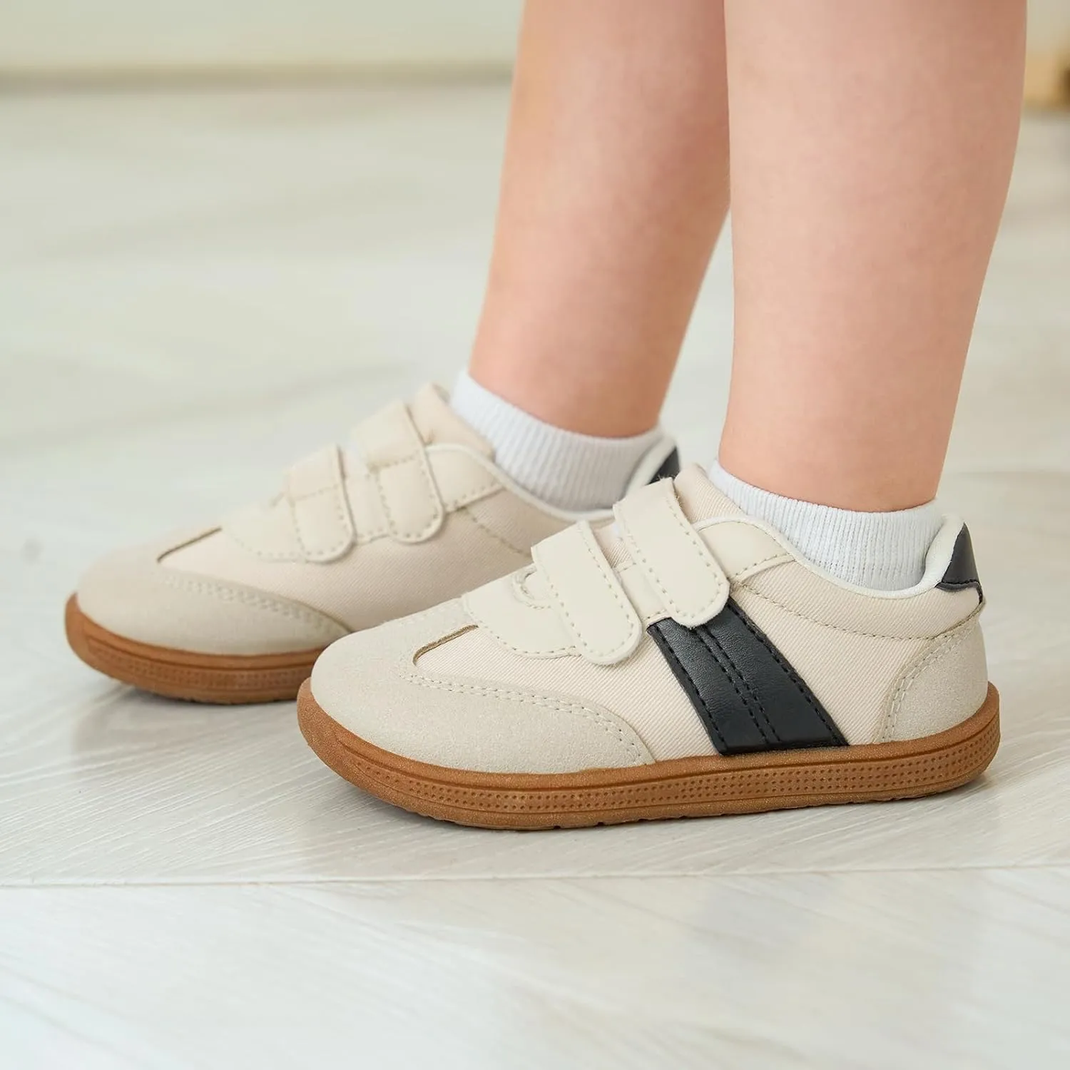Toddler Wide Toe Box Shoes:Boys Barefoot Shoes Kids Walking Shoes Boy Sneakers Non-Slip Zero Drop Shoes,Toddler First Walking Shoes Comfort Tennis Outdoor Activities