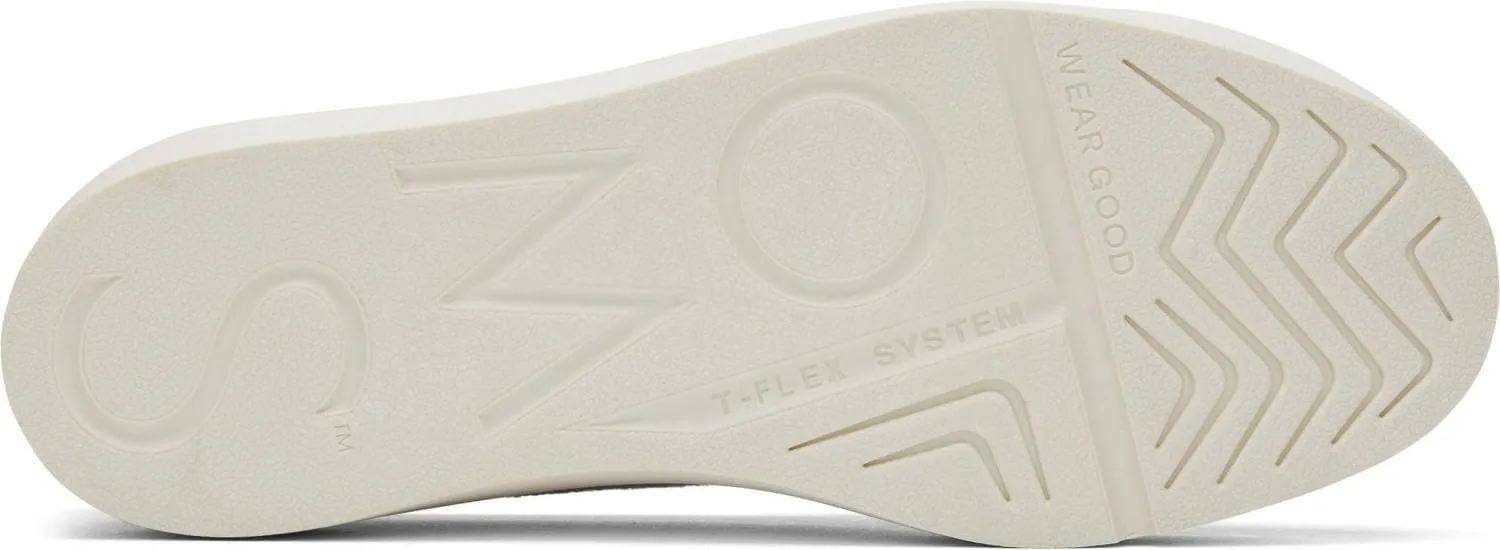 TOMS Womens Verona Heritage Canvas Platform Sneakers Shoes Casual - Beige