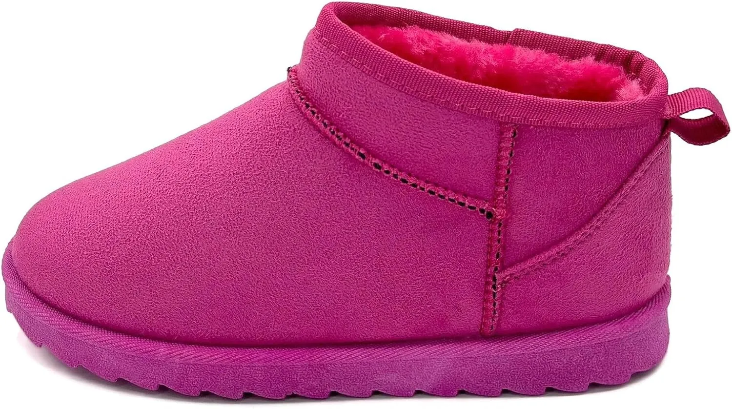 TruFox Kids Boys & Girls Mini Low Ankle Boot Soft Fur Lined Warm