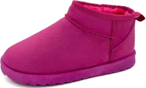 TruFox Kids Boys & Girls Mini Low Ankle Boot Soft Fur Lined Warm