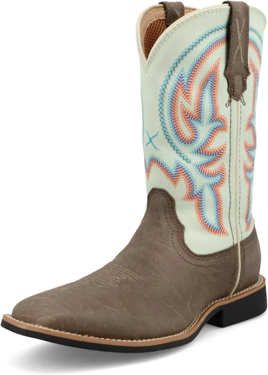 Twisted X Kid's Top Hand, New Wide Square Toe