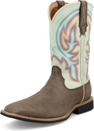 Twisted X Kid's Top Hand, New Wide Square Toe